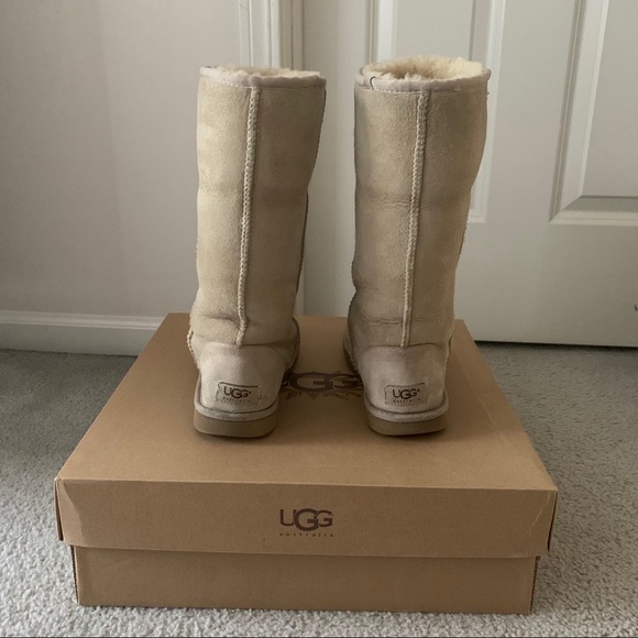 ugg classic tall sand